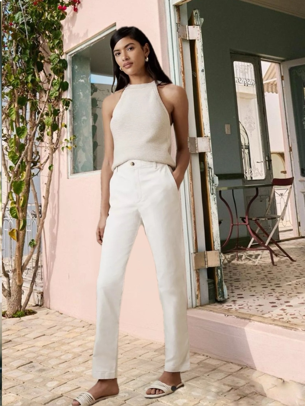 Banana Republic High Rise Authentic Chino NWT
